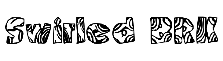 Swirled BRK  Free Fonts Download