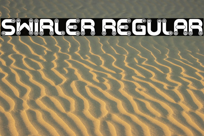 Swirler Regular Example 1