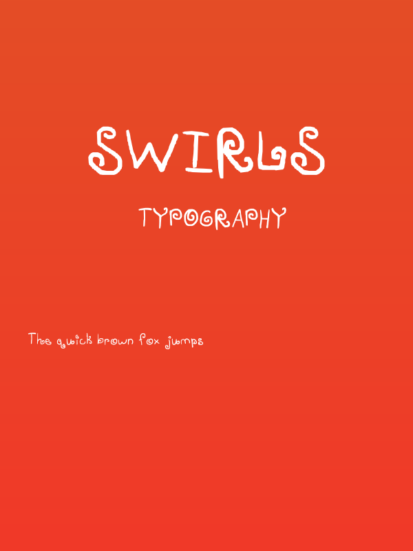 Swirls Poster