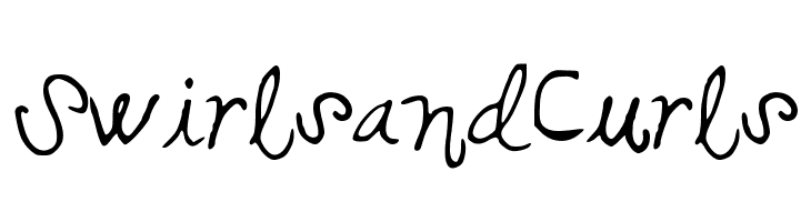 SwirlsandCurls  Free Fonts Download