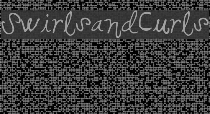 SwirlsandCurls Example 1