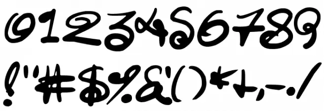 Swirlstory Font OTHER CHARS