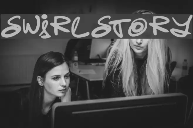 Swirlstory Font examples