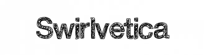 Swirlvetica  フリーフォントのダウンロード