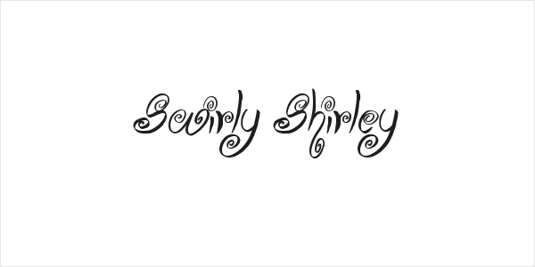 Swirly Shirley Logo