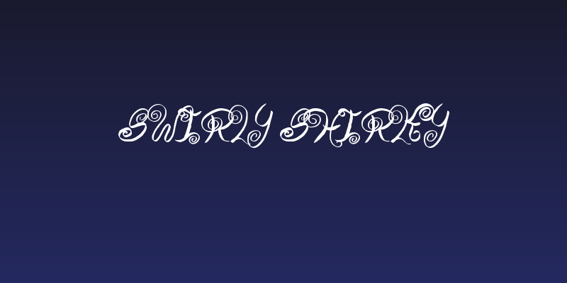 Swirly Shirley Social Header