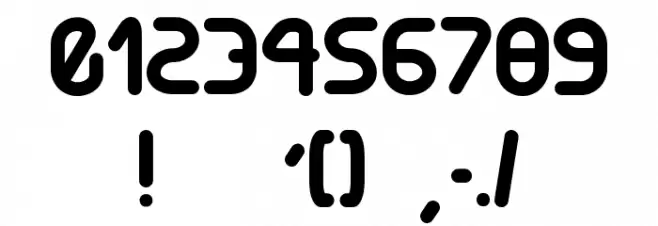 Swish Font OTHER CHARS