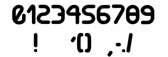 Swish Font OTHER CHARS