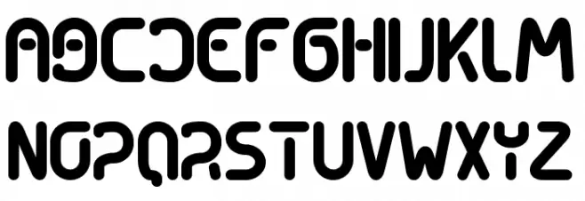 Swish Schriftart Groß