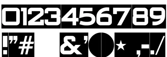 SwishButtons フォント その他の文字