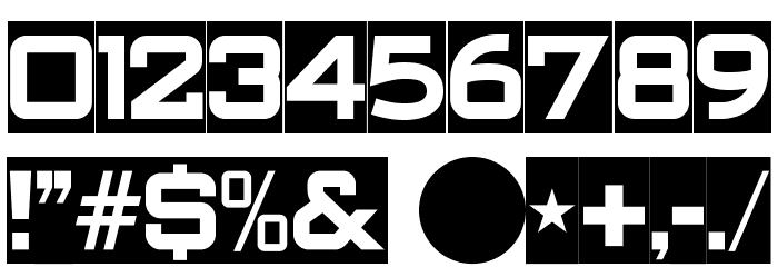 SwishButtonsNF Font OTHER CHARS