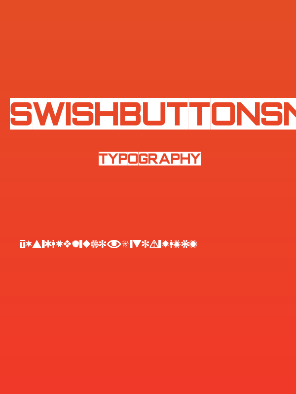 SwishButtonsNF Poster