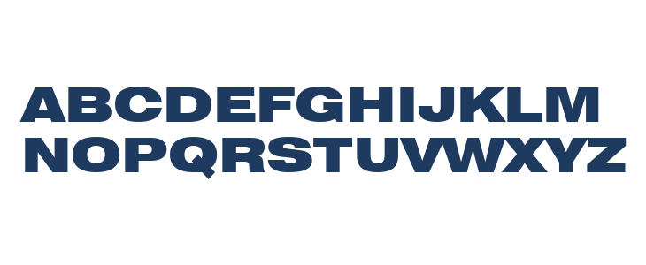 Swiss 721 Black Extended BT Uppercase