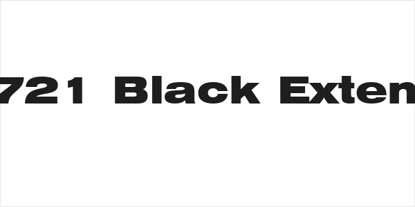 Swiss 721 Black Extended BT Logo