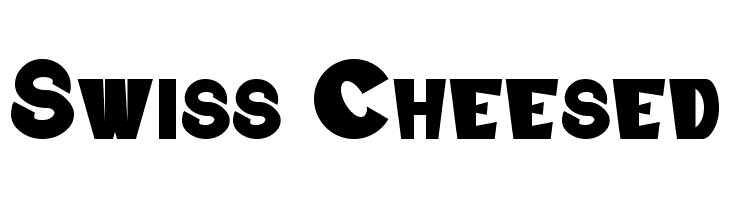 Swiss Cheesed  baixar fontes gratis