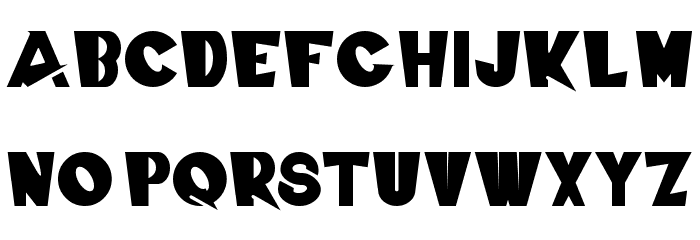 Swiss Cheesed Font LOWERCASE