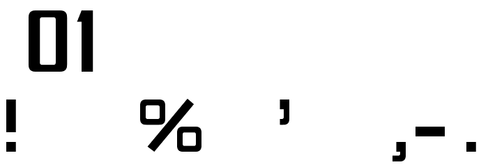 SwissMad Font OTHER CHARS