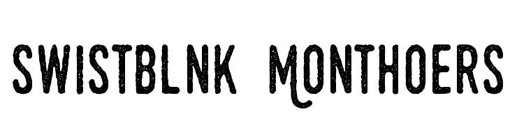 Swistblnk Monthoers  لخطوط تنزيل