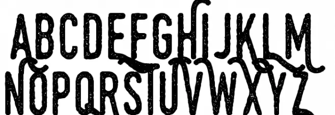 Swistblnk Monthoers Font Litere mari