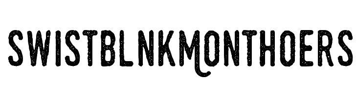 SwistblnkMonthoers  baixar fontes gratis
