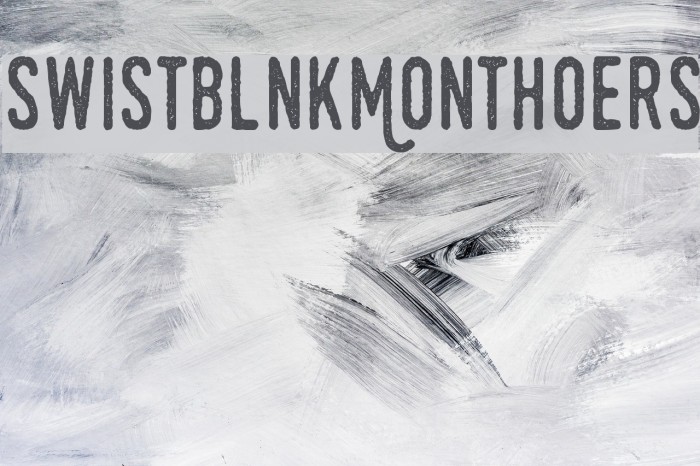 SwistblnkMonthoers Example 1