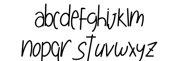 Swit Pruit Regular Font LOWERCASE