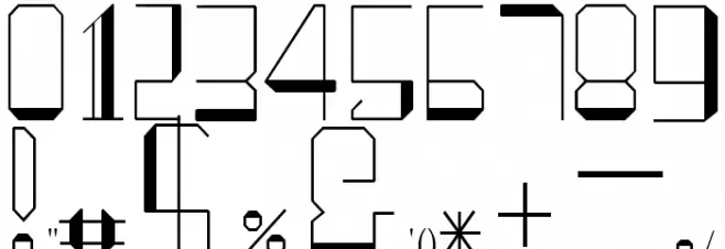 SwitChed Font OTHER CHARS