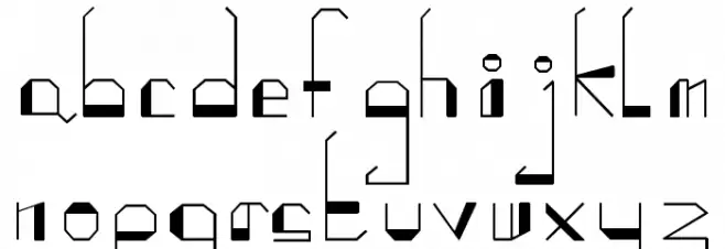 SwitChed 字体 小写