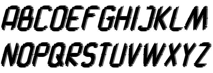 Switch One Demo Italic Font LOWERCASE