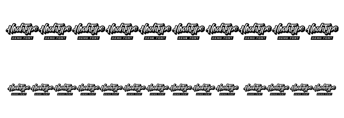 Switch One Demo Outline Font OTHER CHARS