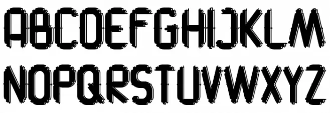 Switch One Demo Fonte MAIÚSCULAS