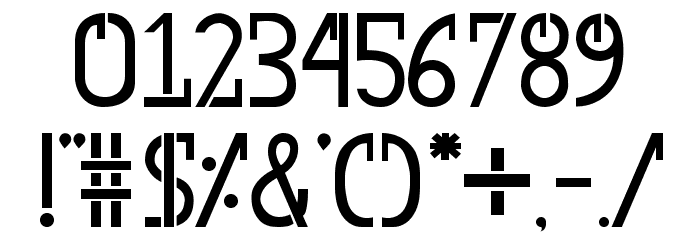 Switch Regular Font OTHER CHARS