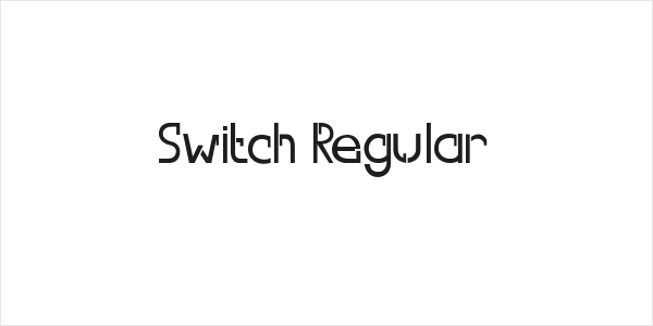 Switch Regular Logo