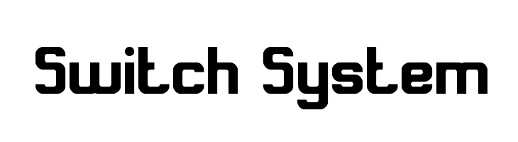 Switch System  免费字体下载