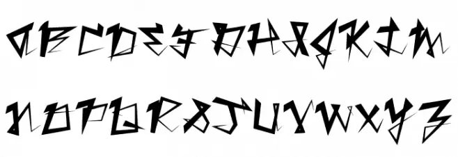 Switchblade Regular フォント 大文字