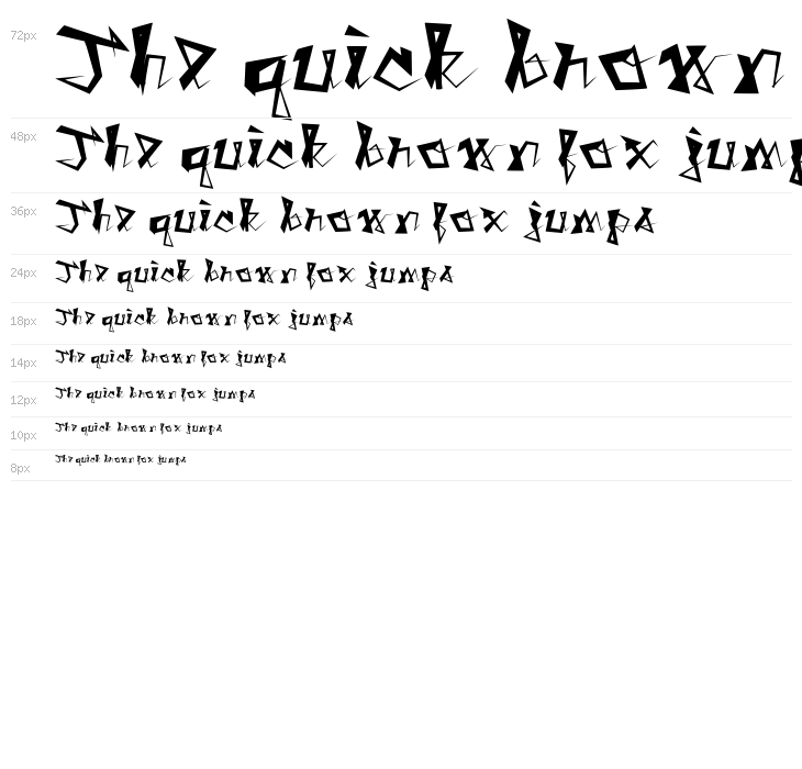 Switchblade Regular Waterfall