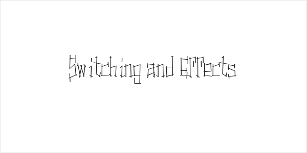 Switching and Effects Logo