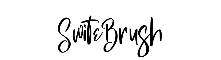 Swite Brush  font caratteri gratis
