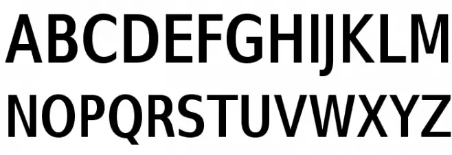 SwitzeraADF-BoldCond Schriftart Groß
