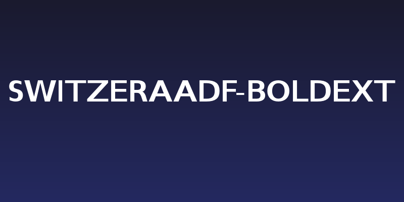 SwitzeraADF-BoldExt Social Header