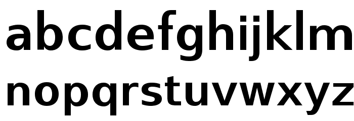 SwitzeraADF-Bold Font LOWERCASE