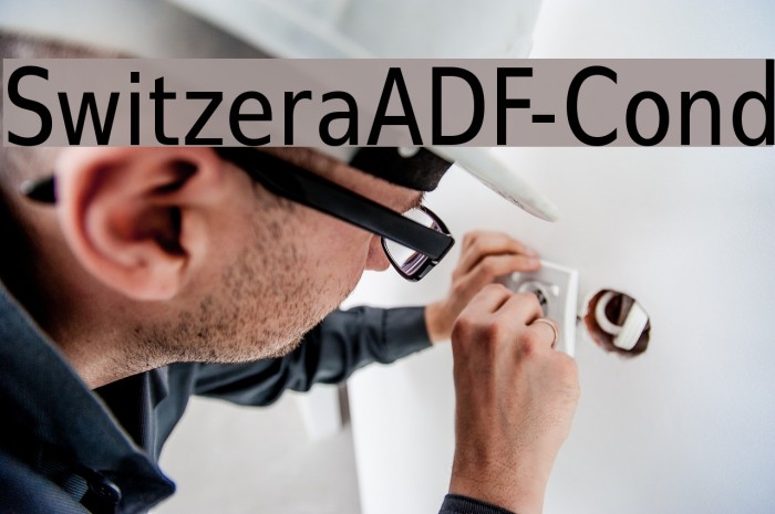 SwitzeraADF-Cond Font examples