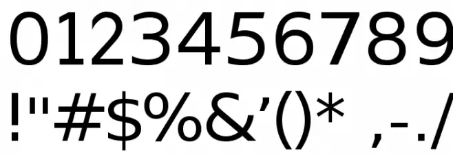 SwitzeraADF-Ext Font OTHER CHARS