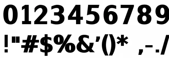 SwitzeraADF-ExtraBold Font OTHER CHARS