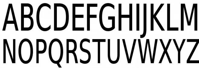SwitzeraADF-LightCond Fonte MAIÚSCULAS