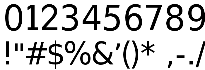 SwitzeraADF-Regular Font OTHER CHARS