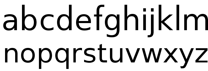 SwitzeraADF-Regular Font LOWERCASE