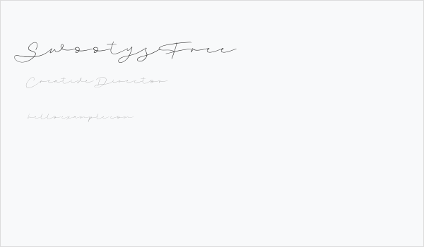 Swootys Free Business Card