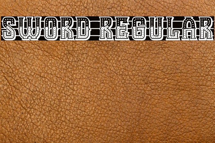 Sword Regular Example 1