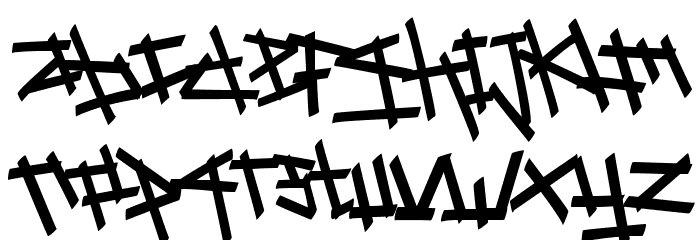 Sword Shit DEMO Regular Font LOWERCASE